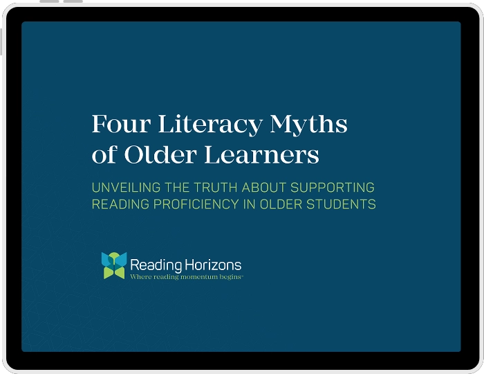 Four Literacy Myths of Older Learners ebook cover image