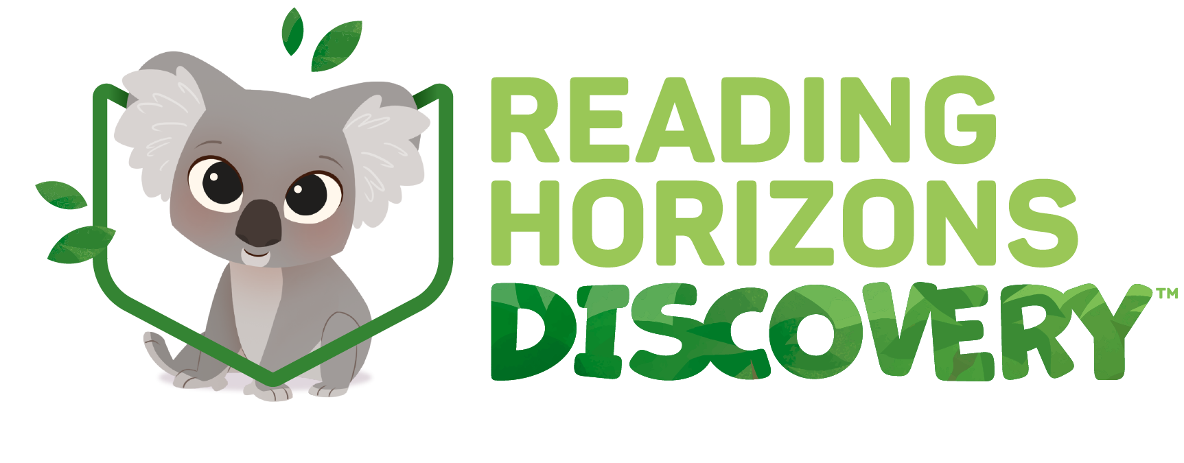 Reading Horizons Discovery logo with Koala
