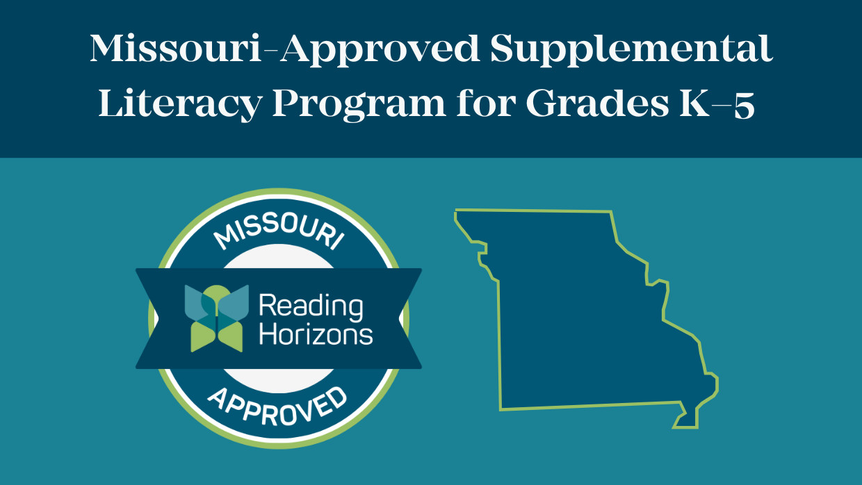 Reading Horizons Approved in Missouri Badge