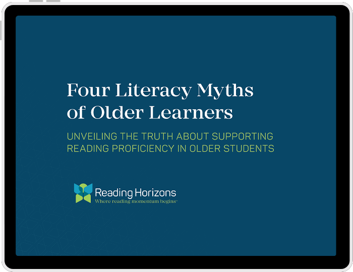 Four Literacy Myths of Older Learners ebook cover image