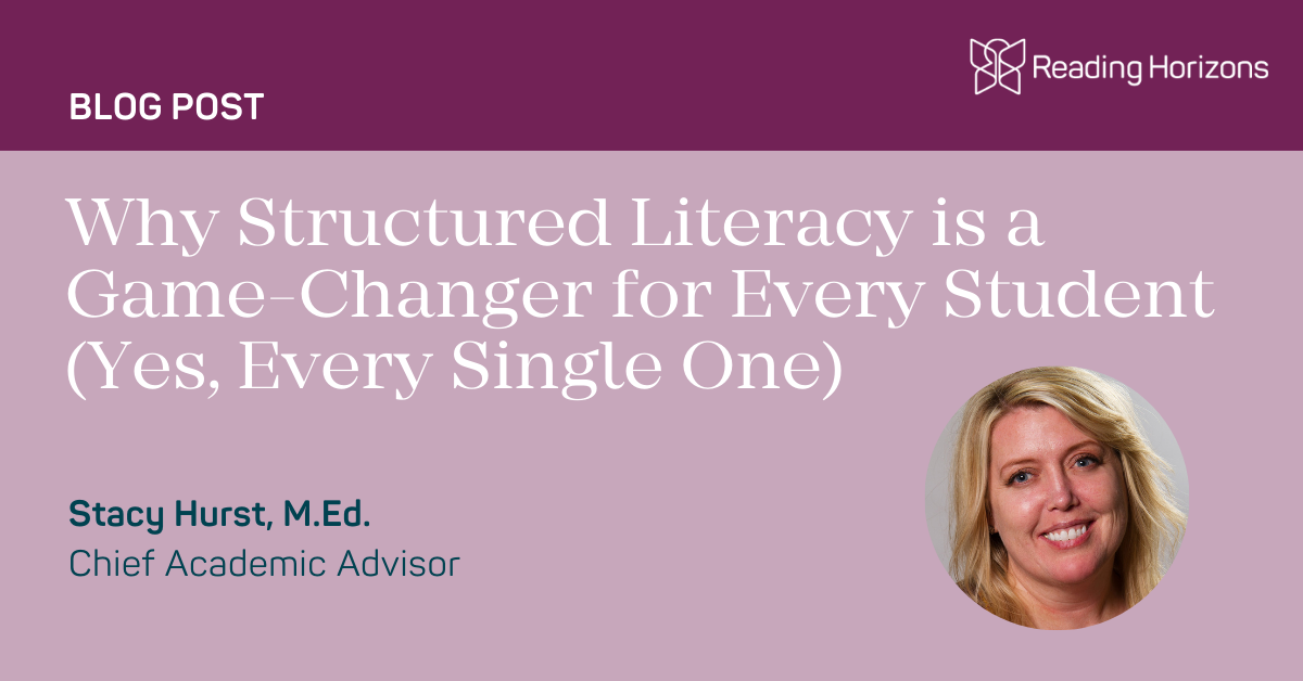 Structured Literacy is a Game-Changer blog post graphic