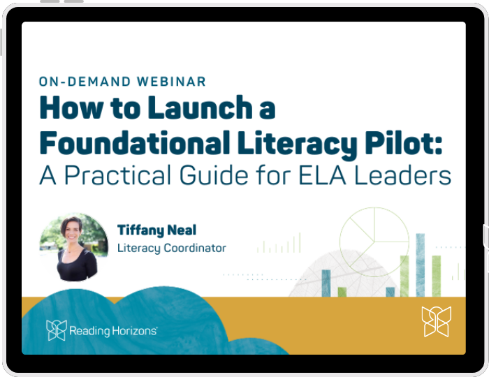 Supplemental reading ebook cover showing literacy resources for educators
