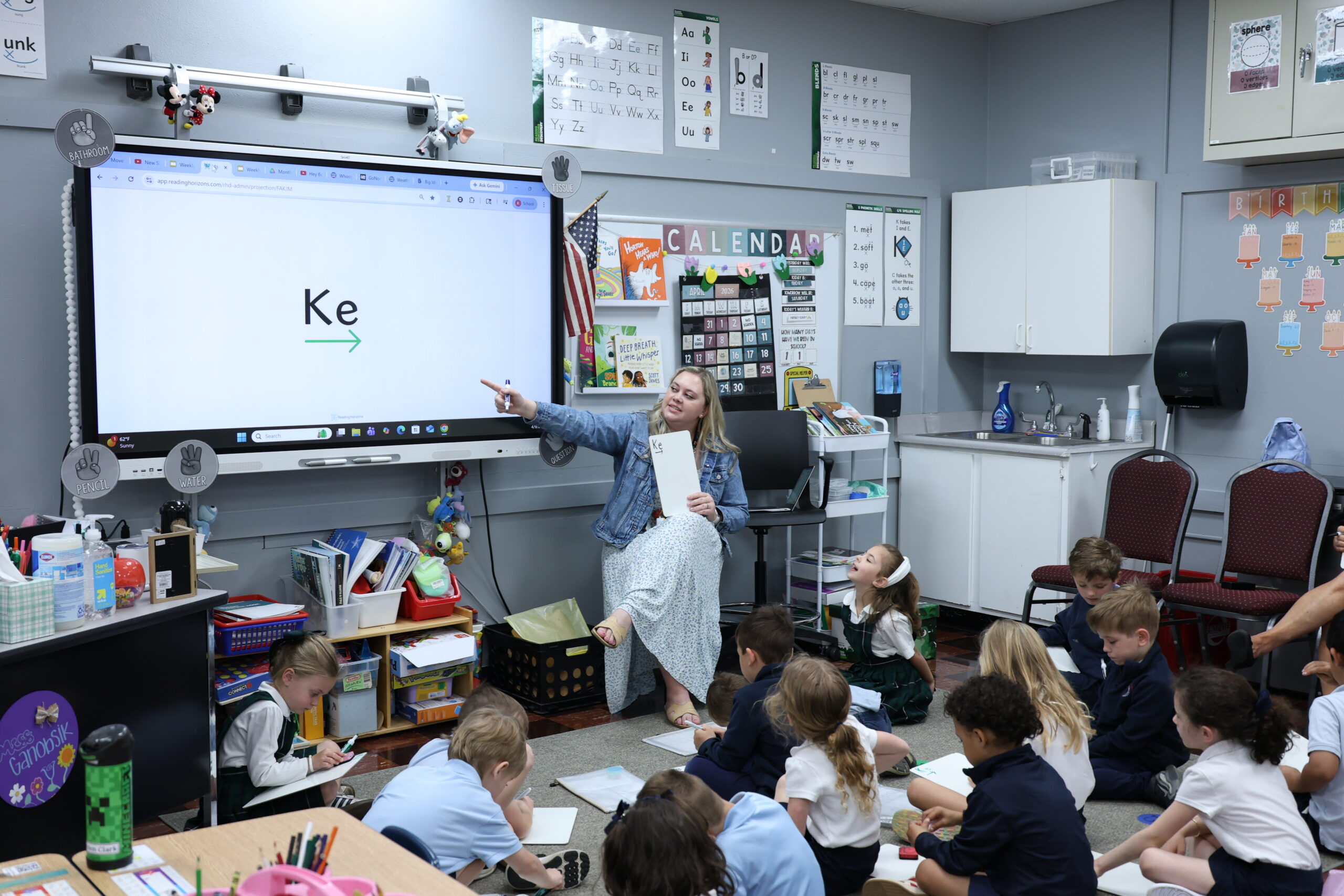 Structured literacy K-3 classroom observation